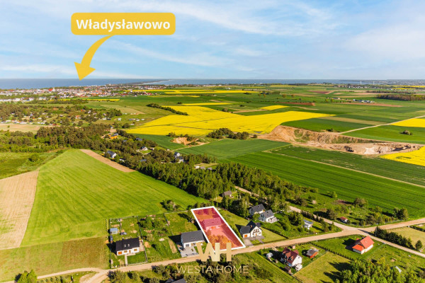 powiat ciechanowski, Władysławowo, CAŁOROCZNY wolnostojący DOM 3km MORZE INWESTYCJA